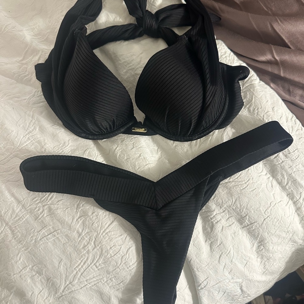 Beach bunny bikini black, Small